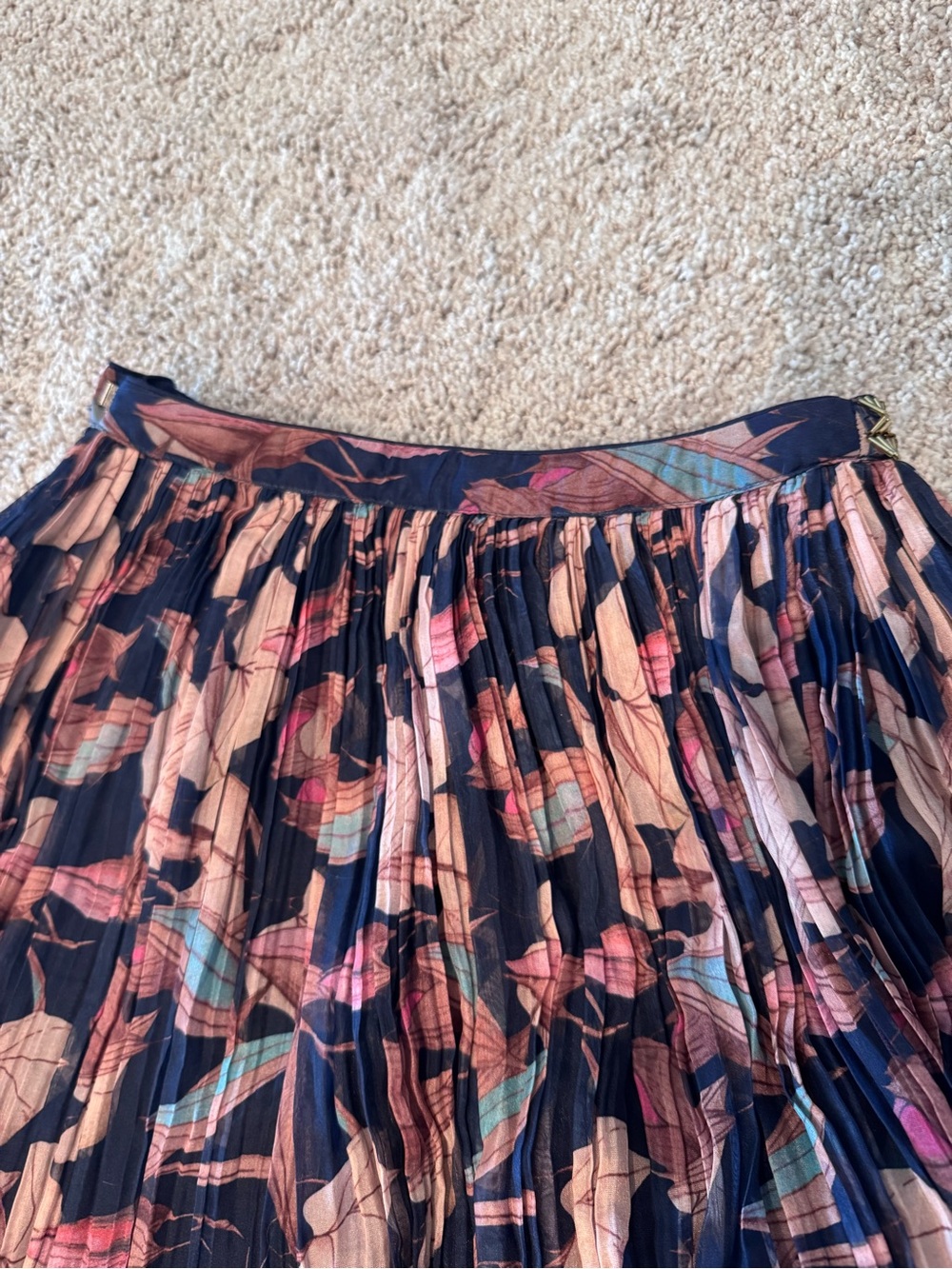 Lightweight navy blue lehenga - Picture 10 of 15